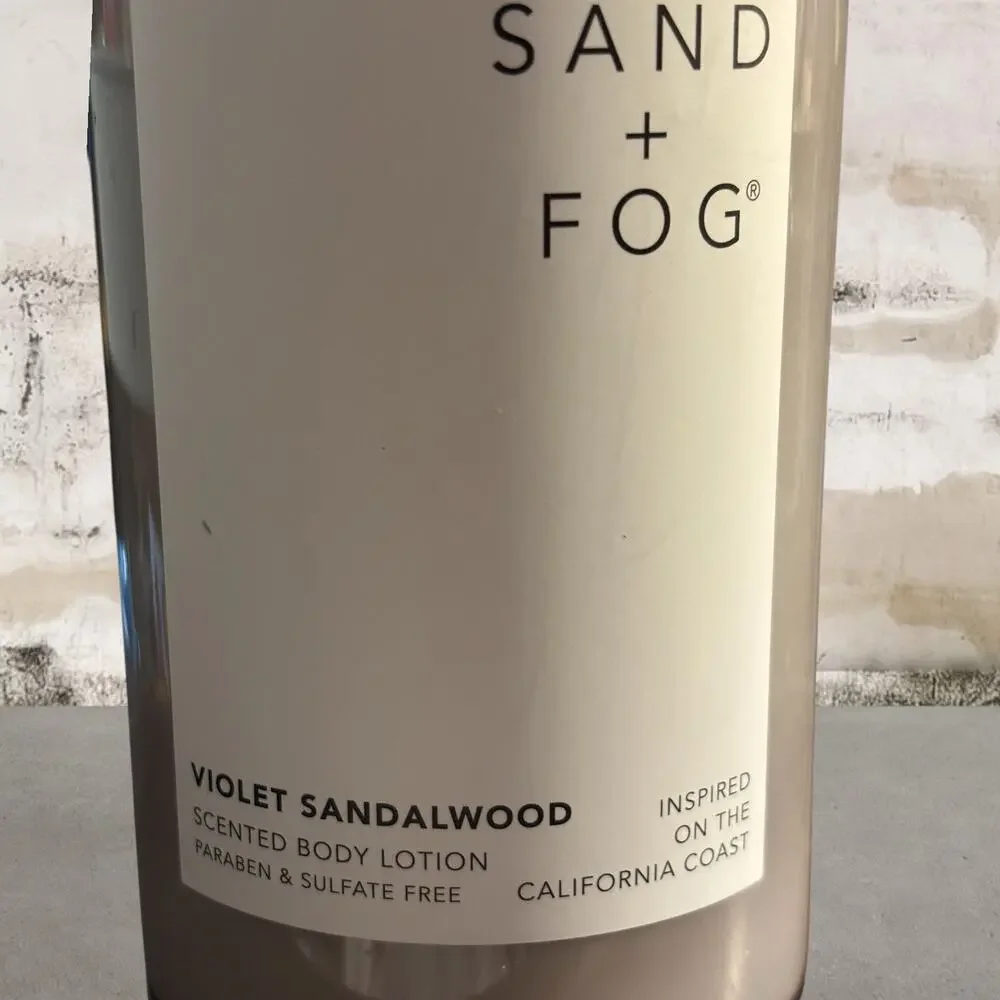 Sand + Fog Violet Sandalwood Body Lotion NEW